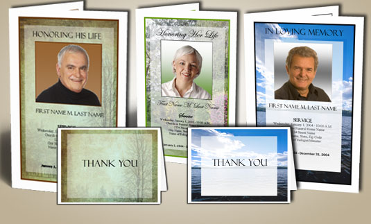 obituary programs